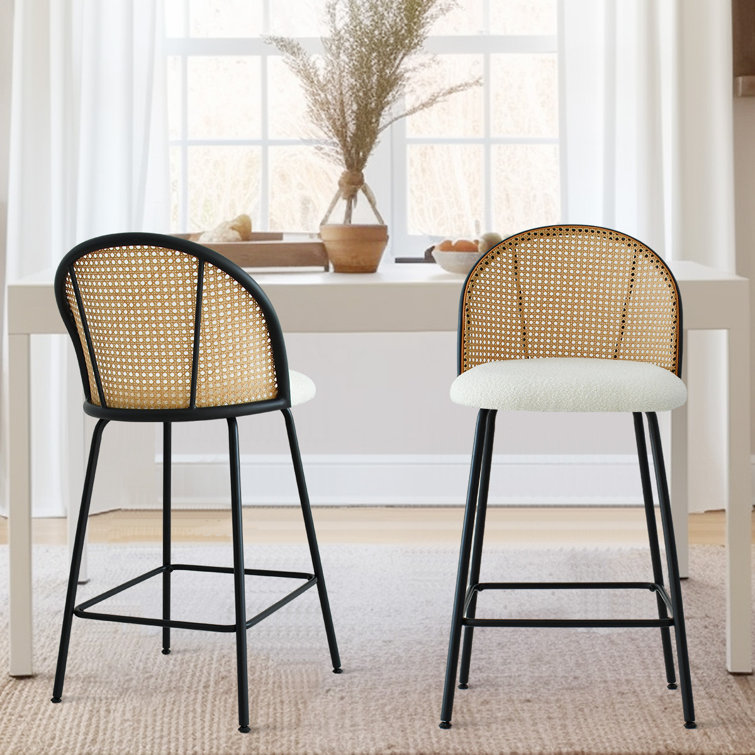 Wayfair rattan outlet bar stools